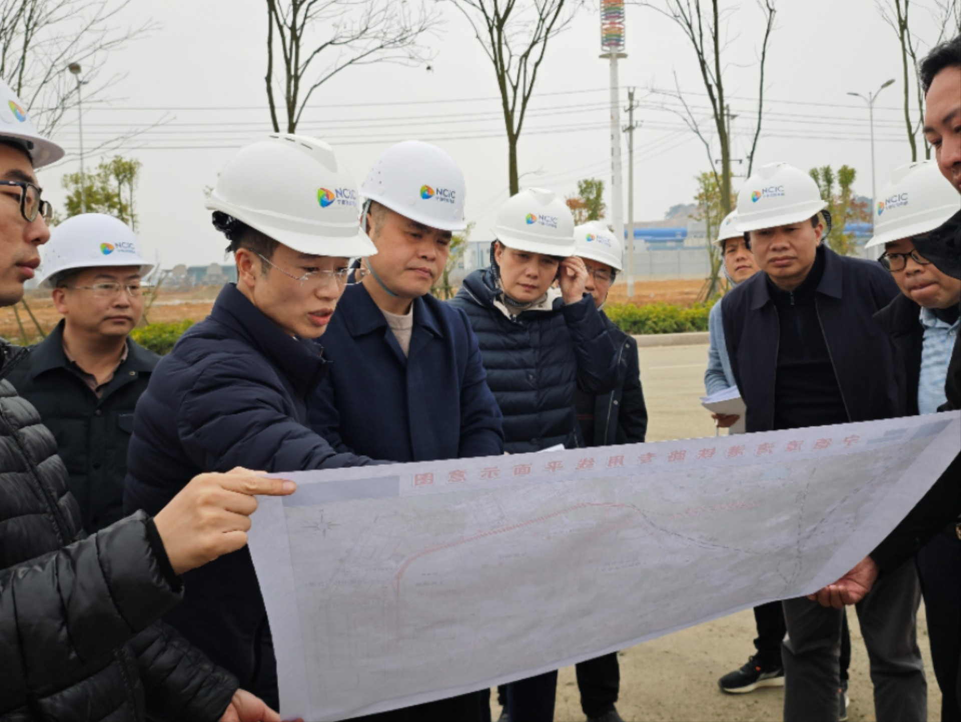 2024-2-29市交投集團(tuán)領(lǐng)導(dǎo)深入市交投物流集團(tuán)項目一線調(diào)研，章佳琦拍攝2.jpg
